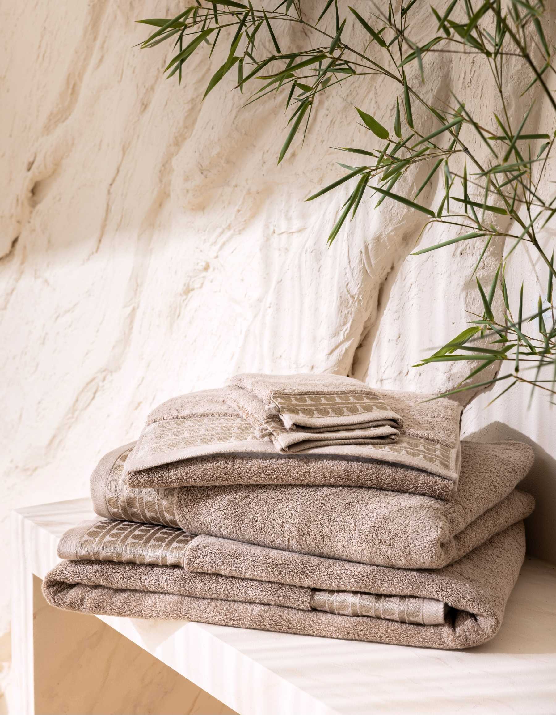 LE DRAP DE BAIN SIGNATURE | BEIGE TAUPE