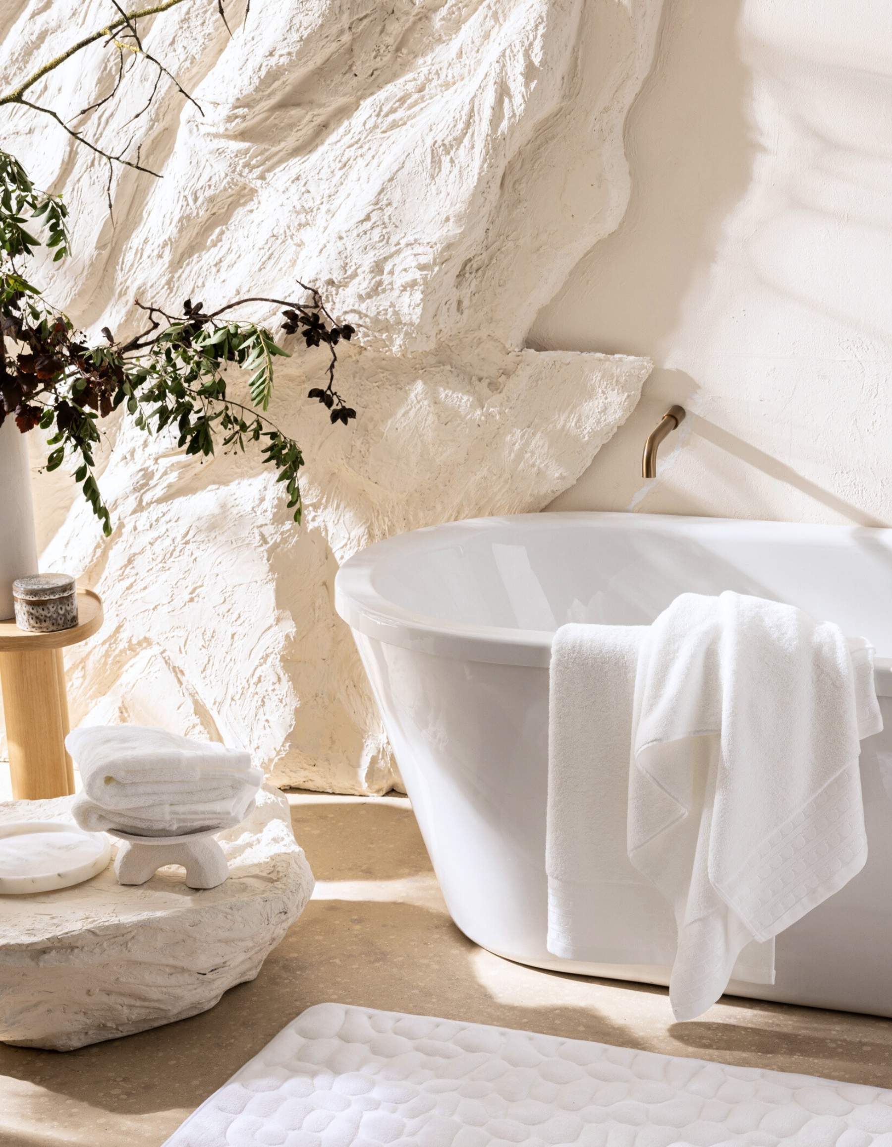 LE DRAP DE BAIN SIGNATURE | BLANC NEIGE