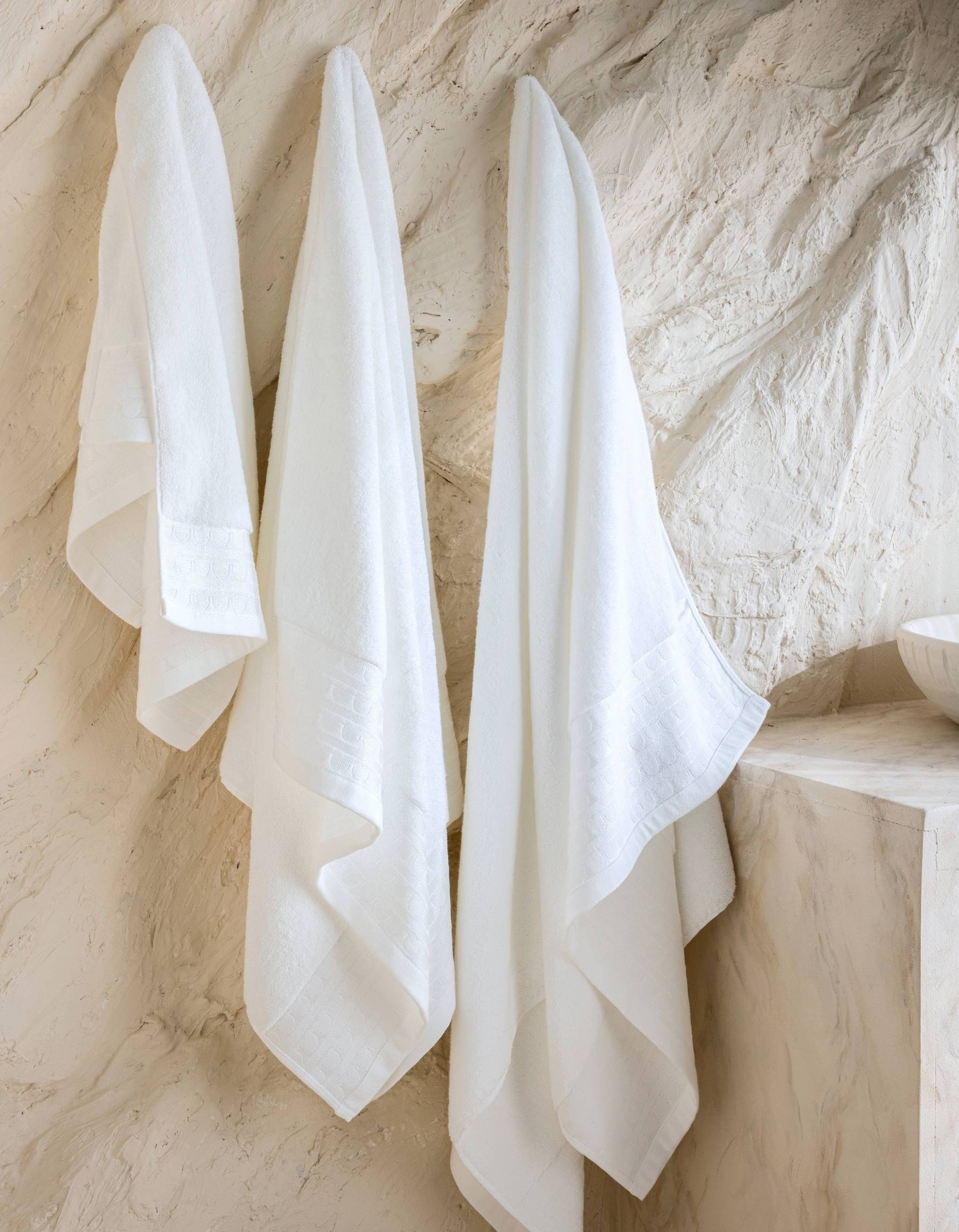 LE DRAP DE BAIN SIGNATURE | BLANC NEIGE