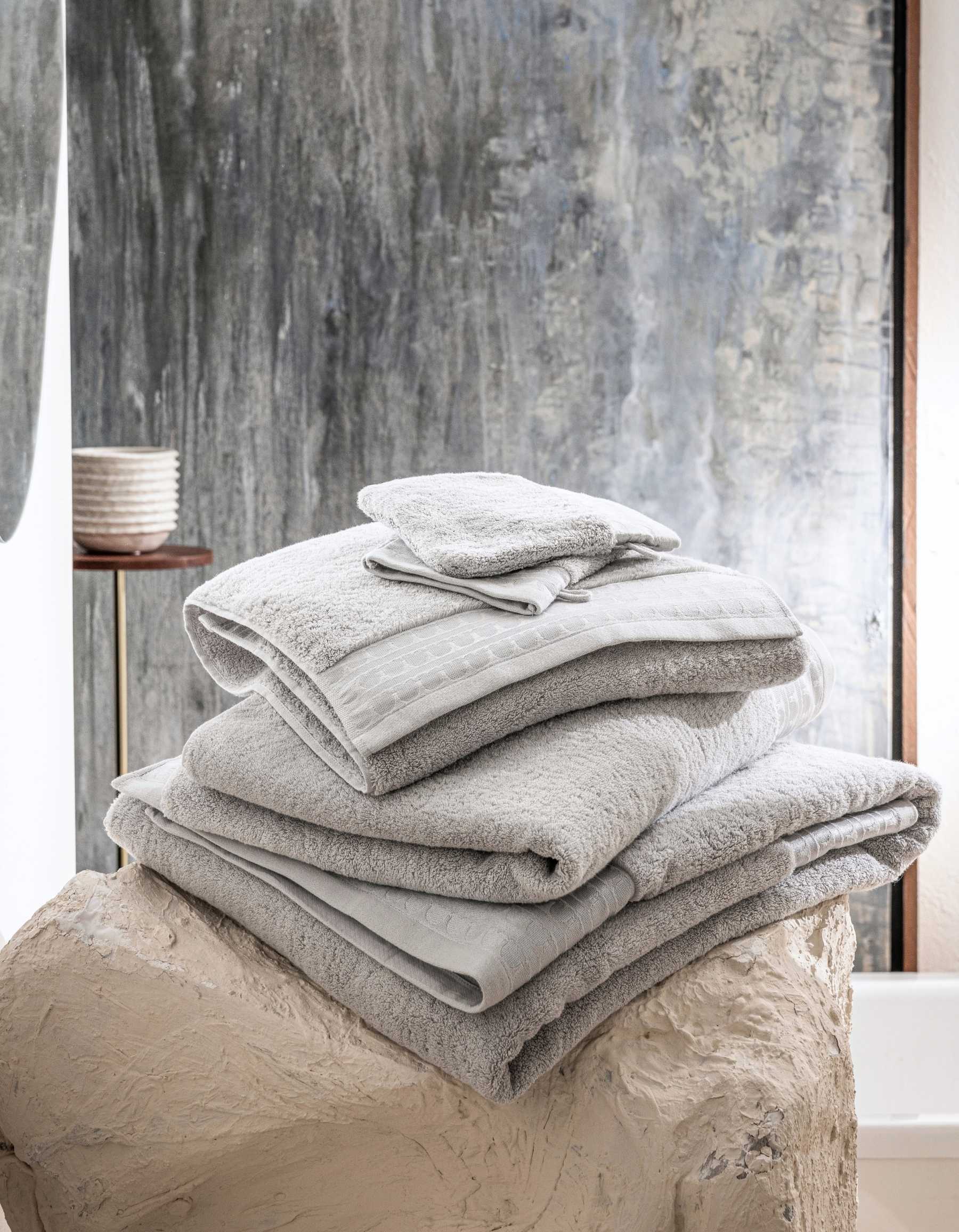 LE DRAP DE BAIN SIGNATURE | GRIS CLAIR