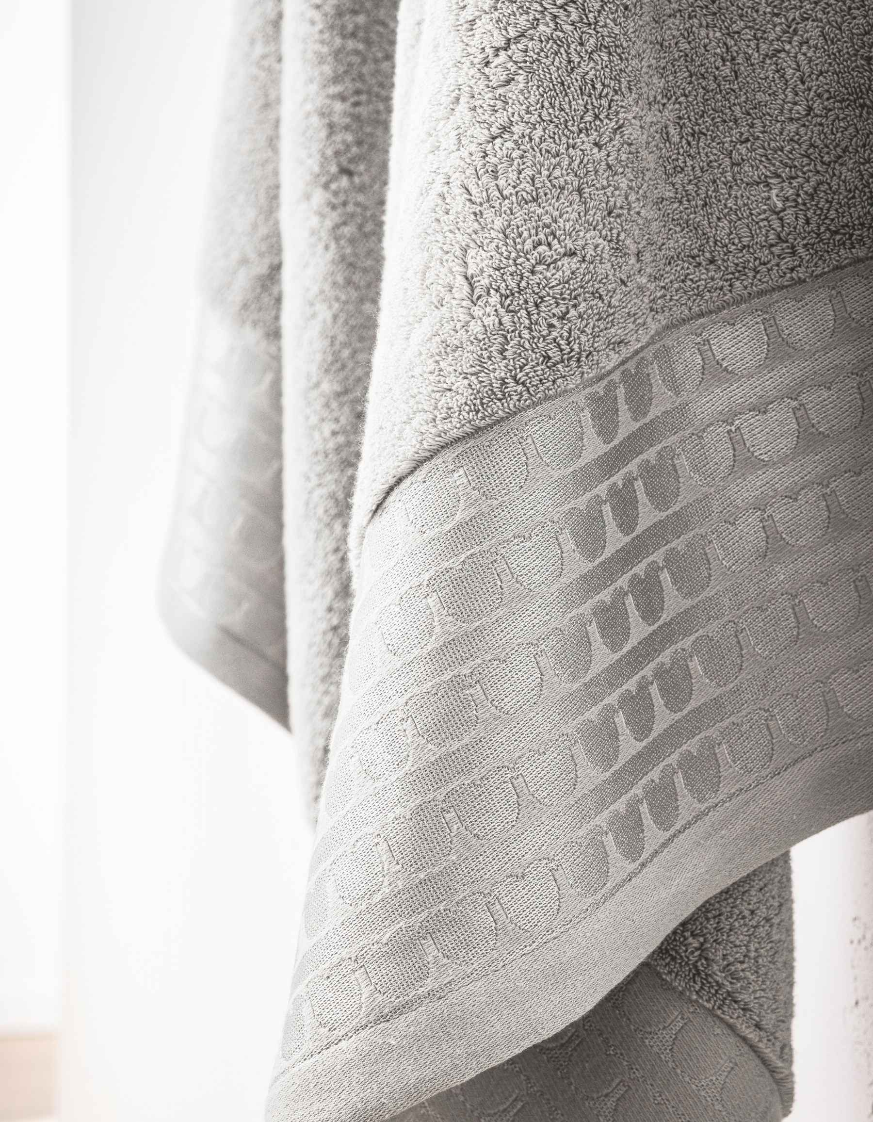 LE DRAP DE BAIN SIGNATURE | GRIS CLAIR