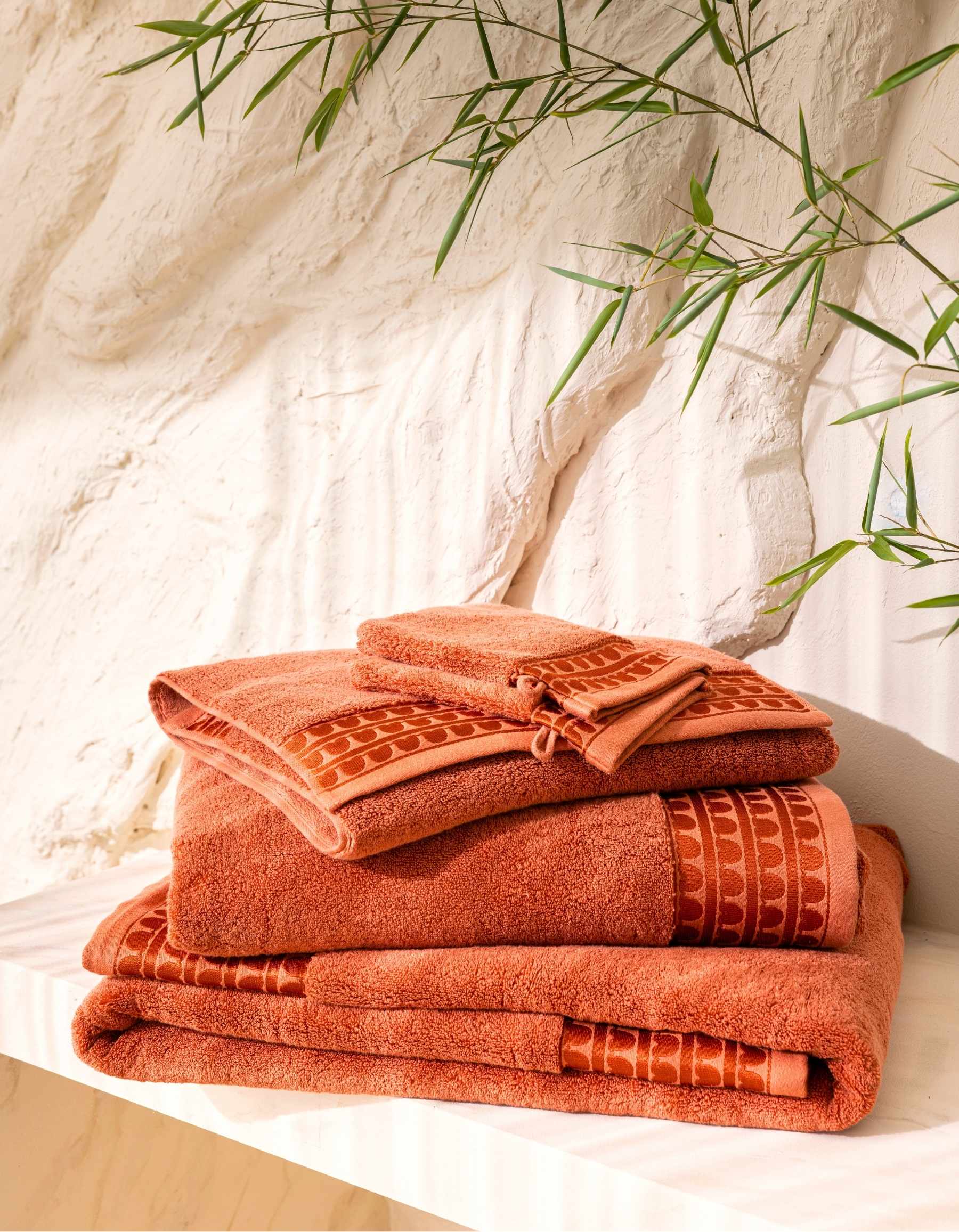 LE DRAP DE BAIN SIGNATURE | TERRACOTTA