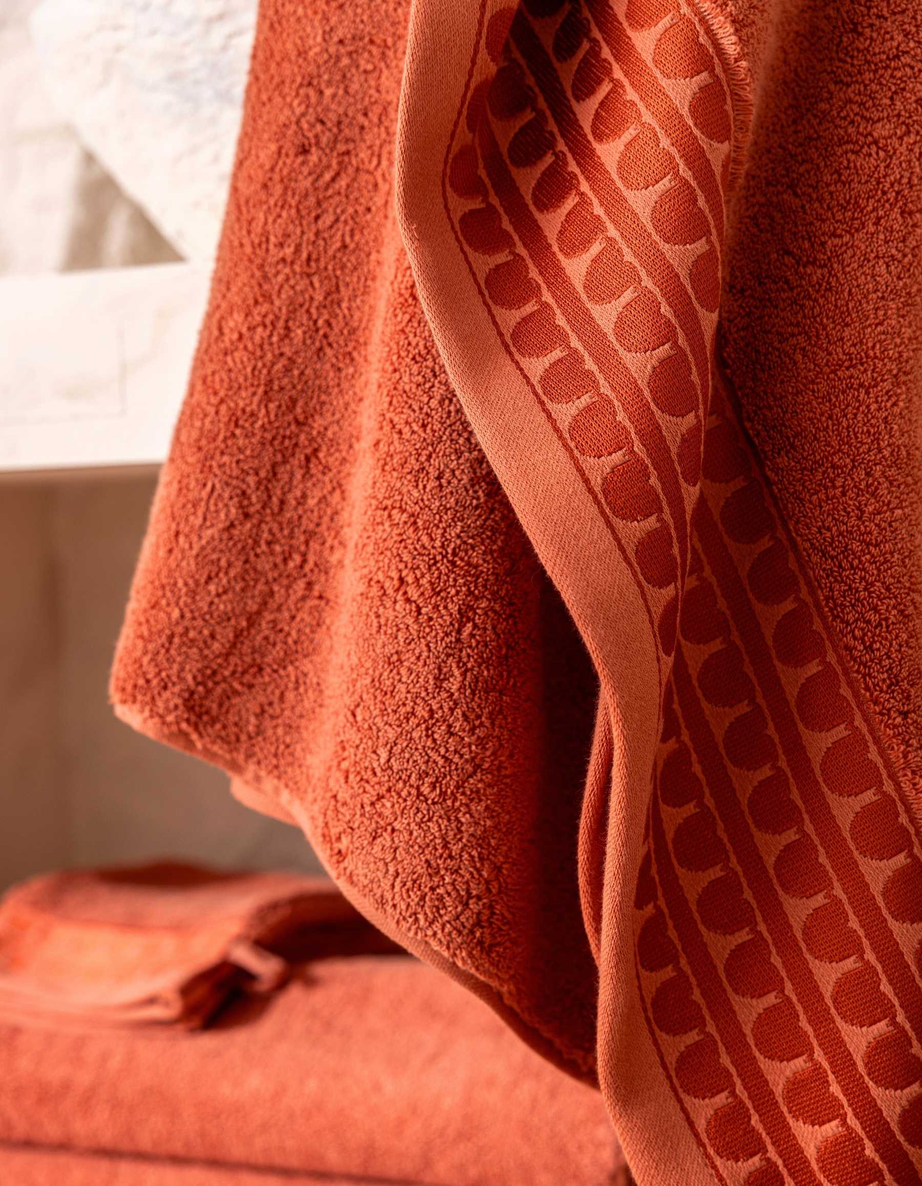 LE DRAP DE BAIN SIGNATURE | TERRACOTTA