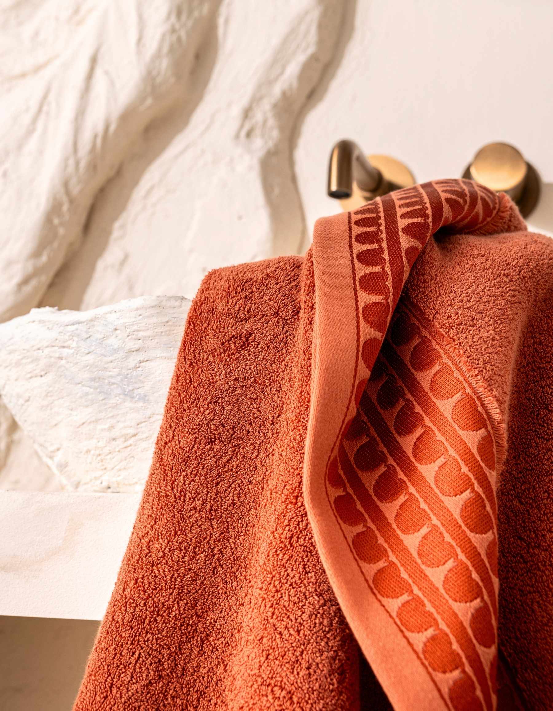 LE DRAP DE BAIN SIGNATURE | TERRACOTTA