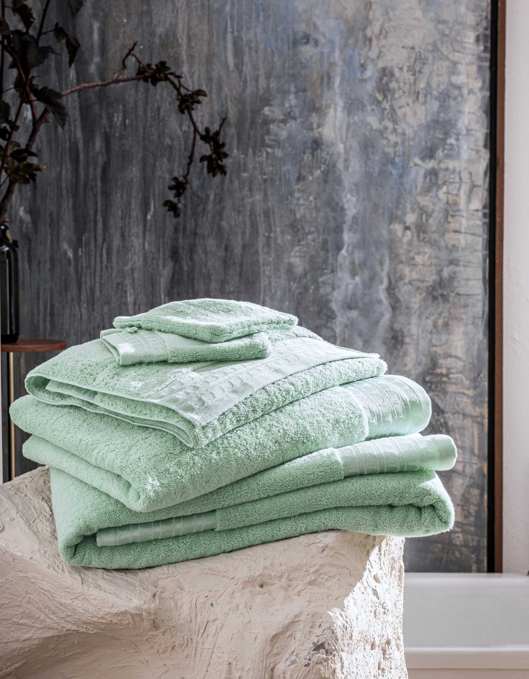 LE DRAP DE BAIN SIGNATURE | VERT D'EAU