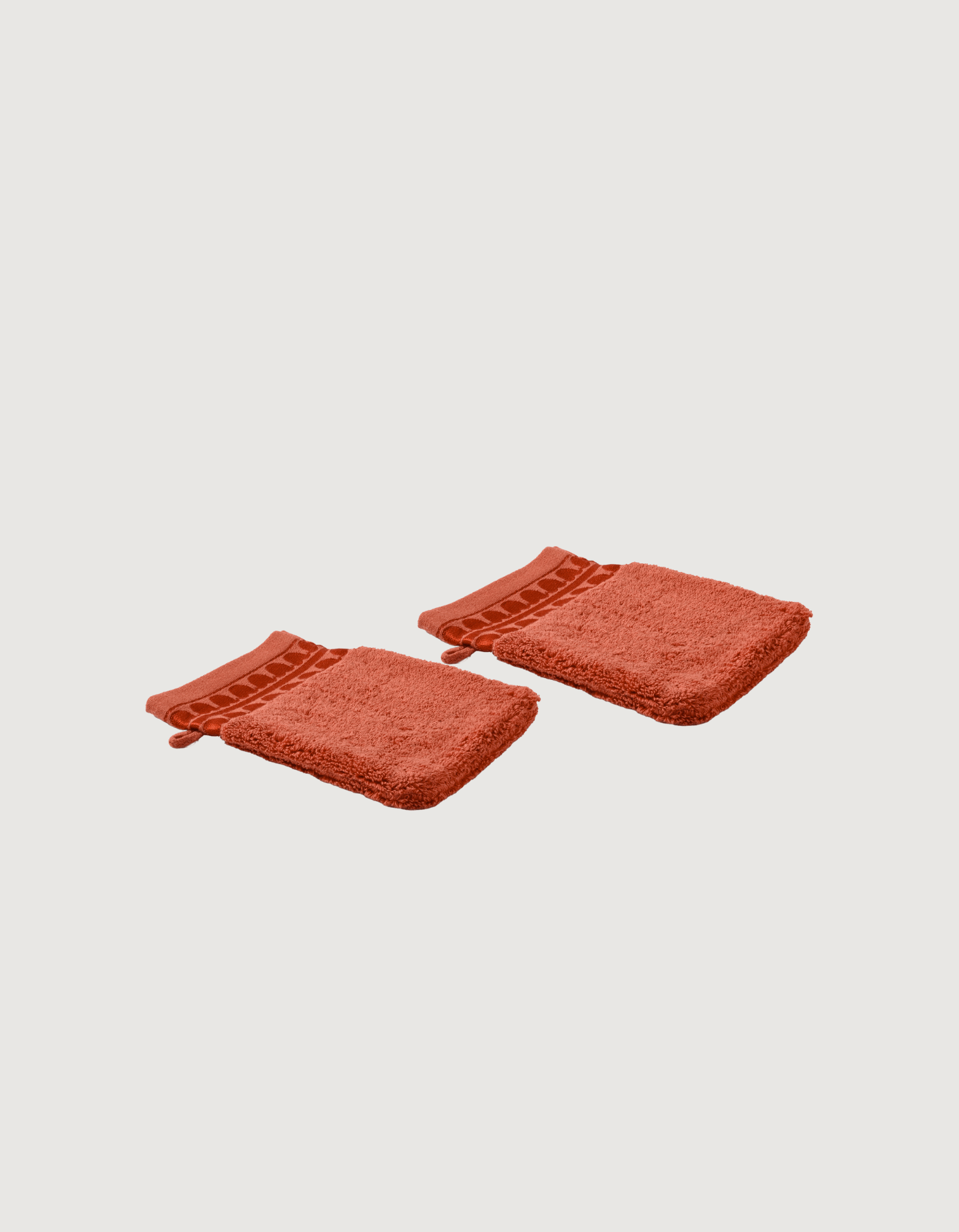 LE GANT DE TOILETTE X2 | TERRACOTTA